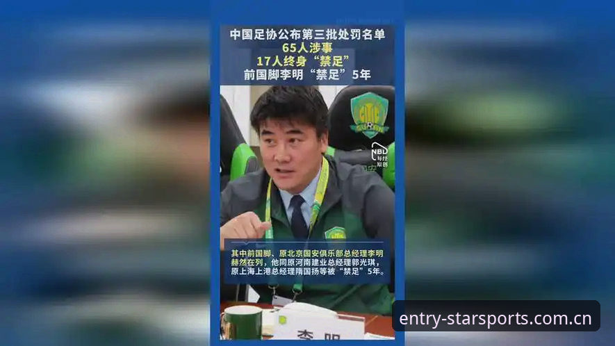 中国足协第三批禁足名单深度评测：体育诚信体系的重塑与星空体育平台的全新视角